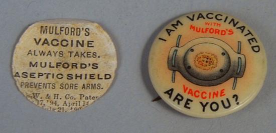 Vaccination pins